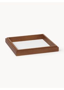 ferm LIVING Base de vitrina de roble Miru Marrón Madera, Madera maciza An 38 x F 38 cm