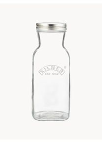 Kilner Botella de zumo y salsa Retro Transparente 1 l