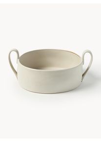 ferm LIVING Cuenco de cerámica Flow Blanco Cerámica An 33 x F 25 cm