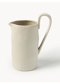 ferm LIVING Jarro de cerâmica Flow, 1 L Branco Cerâmica 1 L