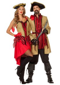 Seductive pirate bride costume