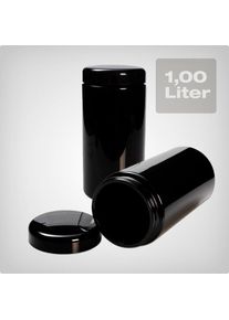 Miron Weithalsgl&auml;ser 1L aus Violettglas | Optimaler Lichtschutz f&uuml;r Kr&auml;uter und Aromen