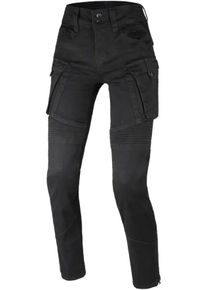 Macna Duplan Easy-Fit, textile pants women , color: Black , size: 30