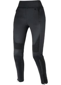 Macna Pearl, pantalon textile femme , couleur: Noir , taille: Court 30