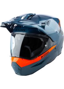 Klim X1 Alpha Concept, adventure helmet , color: Petrol/Orange , size: S