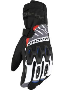 Macna Tyrian RTX, gloves waterproof , color: Light Grey/Black/Red , size: XL