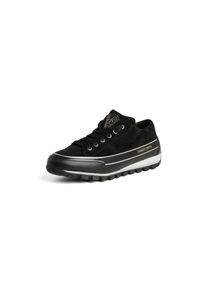 Candice Cooper - Sneaker Janis Zip, schwarz, Gr. 39, Wechselfußbett, Leder