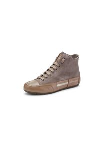 Candice Cooper - Knöchelhoher Sneaker Plus Patch, beige, Gr. 42, Leder