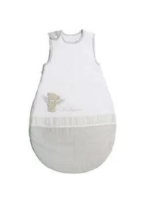 Roba Schlafsack - Heartbreakerbär - Länge 70cm , Weiß , Textil , 45x70 cm , Schlafen, Babybettausstattung, Babyschlafsäcke