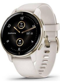 Garmin Venu 2 Plus (2022) | Edelstahl | gold | beige