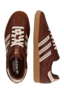 adidas originals M&aelig;nd Sneaker low 'SAMBA' brun / hvid St&oslash;rrelse 44.5/45
