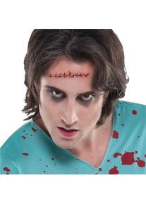 Amscan Tatuaje de herida cosida