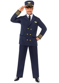 Amscan Phil pilot kostume til mænd