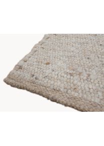 Scheerwollen vloerkleed "Lana" | 60x120 cm | beige | Scheerwollen vloerkleden | allnatura