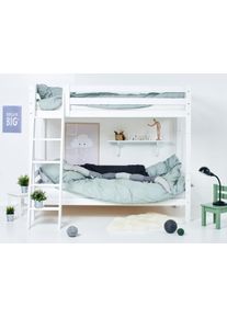 Hoog Stapelbed "Ortholino" | Stapelbed met ladder | 90x200 cm | Kinderbedden | allnatura