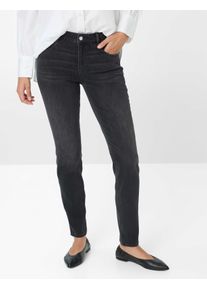 Brax Dames Style SHAKIRA USED BLACK BLACK, denim donkergrijs,