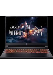 Acer Nitro V 16 AI (16", AMD Ryzen 7 260, 16 GB, 1000 GB, DE), Notebook, Schwarz