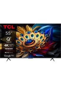TCL 55C655 (55", QLED, 4K, 2024), TV, Grau