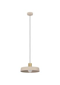 Eglo, Pendelleuchte, Pendelleuchte Valdiola sand-messing Ø 36 cm (E27)