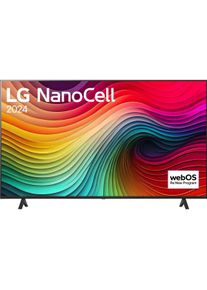 LG UHD TV 65NANO82T6B (65", NANO82, Nano-Cell, 4K, 2024), TV, Braun