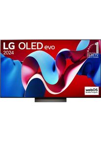 LG OLED65C47LA 165cm 65" 4K OLED Smart TV Fernseher (65", C4, OLED, 4K, 2024), TV, Schwarz