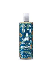 Faith in Nature Ingrijire Corp Blue Cedar Body Wash For Men Gel Dus 400 ml