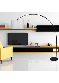 Steinhauer Lilac Lámpara de Pie Negro, 1 luz