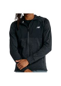 New Balance Heat Grid Hooded Full Zip Trui met capuchon Heren (S |zwart)