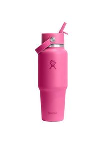 Hydro Flask Wide Flex Straw Travel Bottle Water bottle (946 ml, pink)