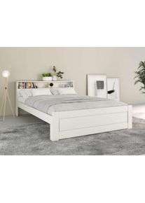 Home Affaire Massivholzbett »FLAVION in weiß, Größe Liegefläche B/L: 140 cm x 200 cm