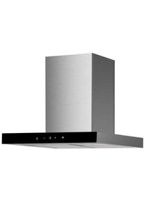 respekta Sira CH44060GAM Dunstabzugshaube Blockhaube 60cm breit Touch-Control Metallfettfilter Edelstahl schwarz
