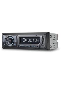 Renkforce RF-4746690 Autoradio DAB-Antenne DAB+ Tuner Bluetooth-Freisprecheinrichtung schwarz