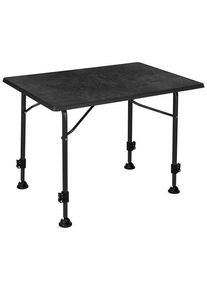 Brunner Linear Black Campingtisch Klapptisch Esstisch höhenverstellbar 100x70x83cm schwarz