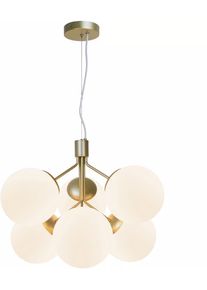 Nordlux Ivona Deckenbeleuchtung Pendelleuchte 6 Spots E27 6x28W messing