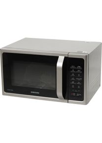 Samsung MC28H5015AS Stand-Mikrowelle 28 Liter 900 Watt 6 Leistungsstufen Grill Heißluft ECO-Modus Timer silber
