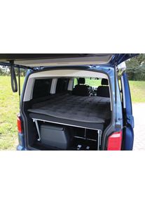 Camp4 Even Liegematte Isomatte 198x152cm selbstaufblasend für VW Bulli T3 T4 T5 T6 Multivan Camping grau