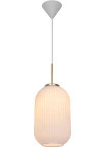 Nordlux Milford 20 Pendelleuchte Deckenleuchte E27 220-240V dimmbar Glas Opal weiß