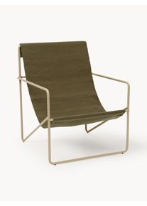 ferm LIVING Sillón Desert Verde Metal An 63 x F 66 cm