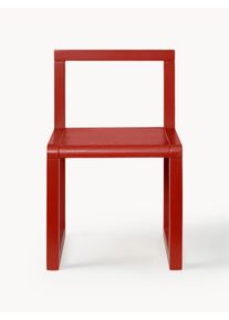 Ferm Living Kids Silla infantil de madera Little Architect Rojo Madera An 32 x F 30 cm