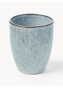 Broste Copenhagen Chávenas de café expresso artesanais Nordic Sea, 6 uni. Azul Grés Ø 7 x Alt 8 cm, 100 ml