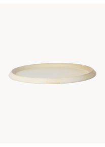 ferm LIVING Prato de jantar Erena Bege Grés Ø 29 cm