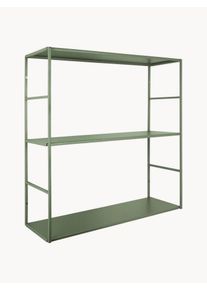 Present Time Estante de pared Level Verde An 16 x Al 60 cm