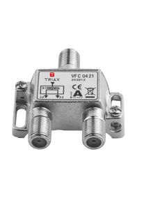 Triax Platin-Linie VFC 0421 2-fach-Verteiler (343012)