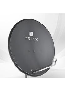 Triax TDA 80A Offset Parabol, 80cm, Alu, anthrazit (120514)