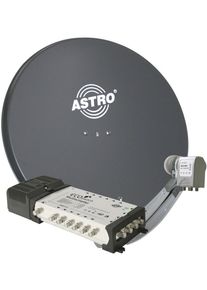 Illumina ASTRO ASP Paket 2 Ab auf ́s Dach Offset Parabolantenne, 85cm, ACX945, SAM512