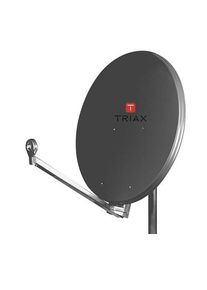 Triax Hit FESAT 75 SG Offset-Parabolreflektor, schiefergrau