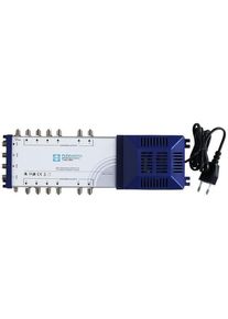 Wisi DRS 0512 FLEXSWITCH Multischalter, 5-Eingänge, 12-Teilnehmer, Stand alone, TERR aktiv, Quad-LNB, 74951 (DRS0512)