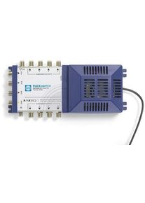Wisi DRS 0508 FLEXSWITCH Stand alone-Multischalter, 5-Eingänge, 8-Teilnehmer, aktiv Quad-LNB, 74950 (DRS0508)