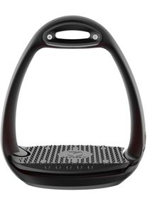Compositi EOLE Airstep Steigbügel, 1 Paar, 12cm, schwarz