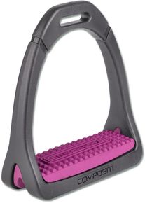 Compositi Premium Light Steigbügel, 1 Paar, 12cm, fuchsia